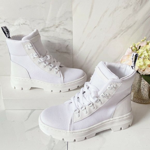 Dr. Doc Martens Womens Combs W Lace Up Combat Boot - Picture 3 of 12